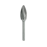 Somta Series 08C – 10mm Double Cut Carbide Burr (Flame Shape)